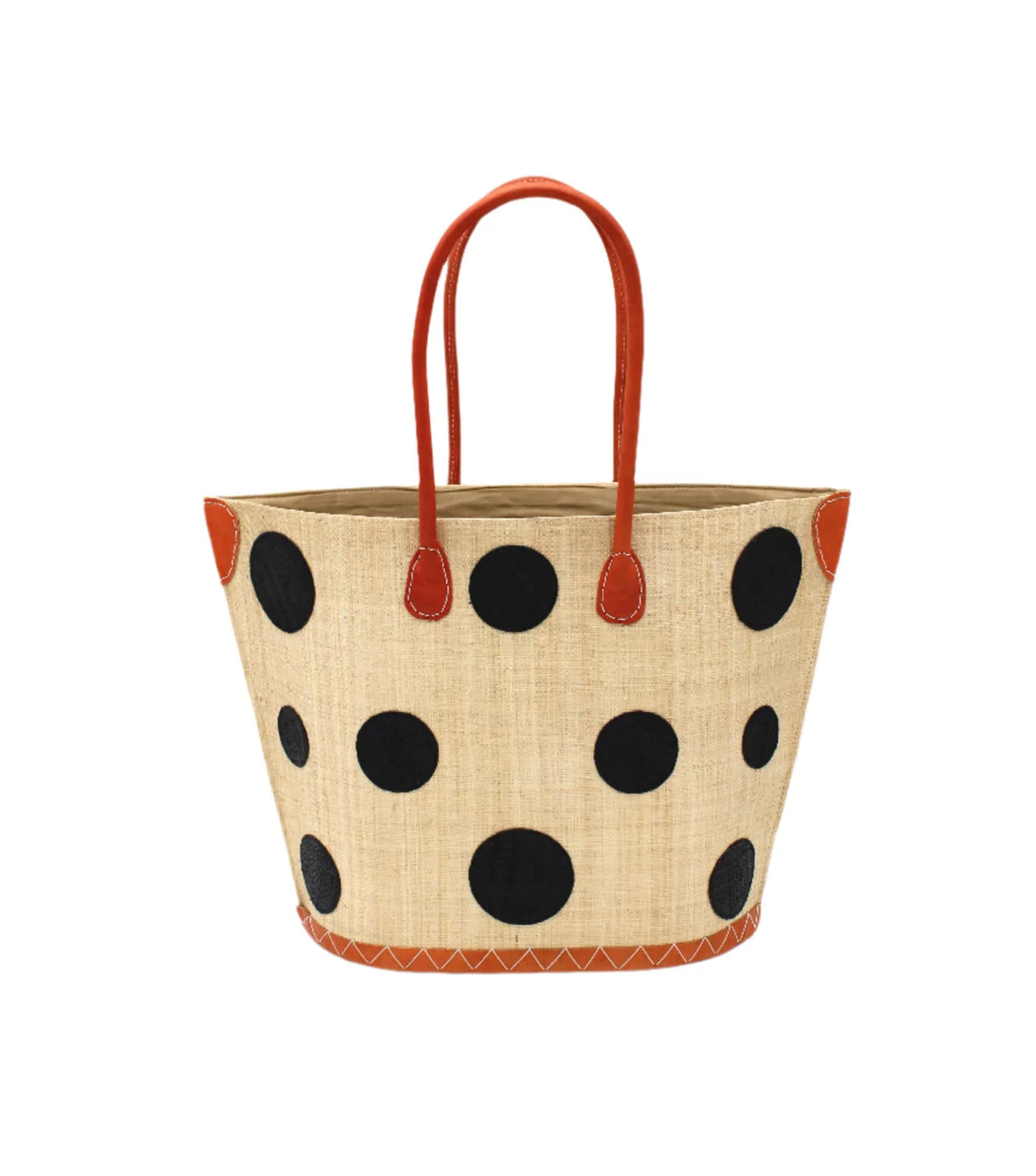 Madagascar Circle Tote - Black